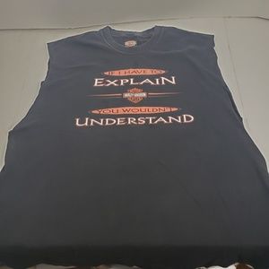 HARLEY DAVIDSON SLEEVELESS 2001 TSHIRT